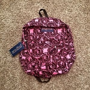 Jansport Superbreak Hot Pink Velvet Floral